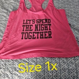 Pink Graphic Women's Tank Top